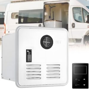 RV Tankless Propane Water Heater, 55K BTU, 12V Instant Hot Water