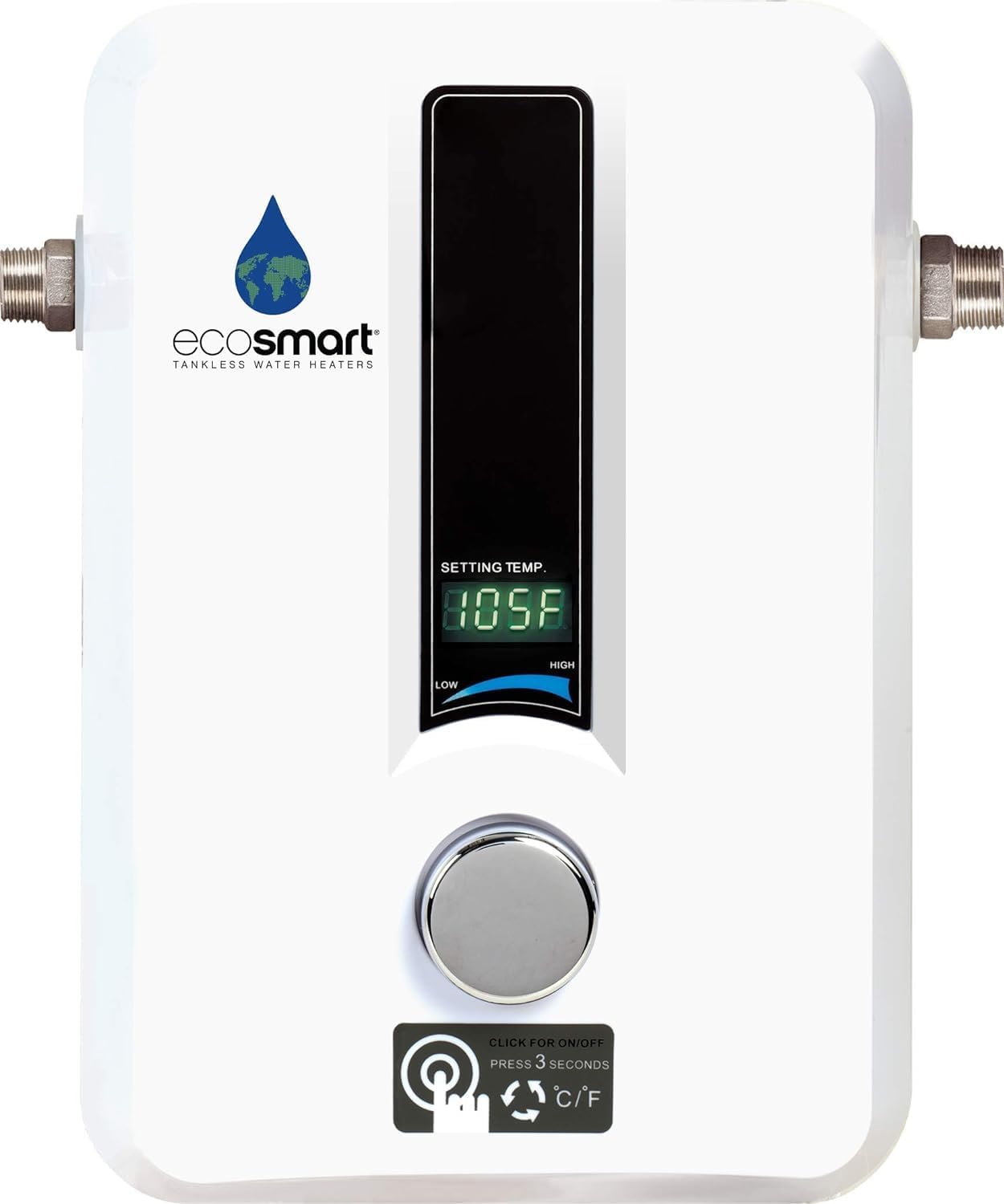EcoSmart ECO 11 Electric Tankless Water Heater, 13KW