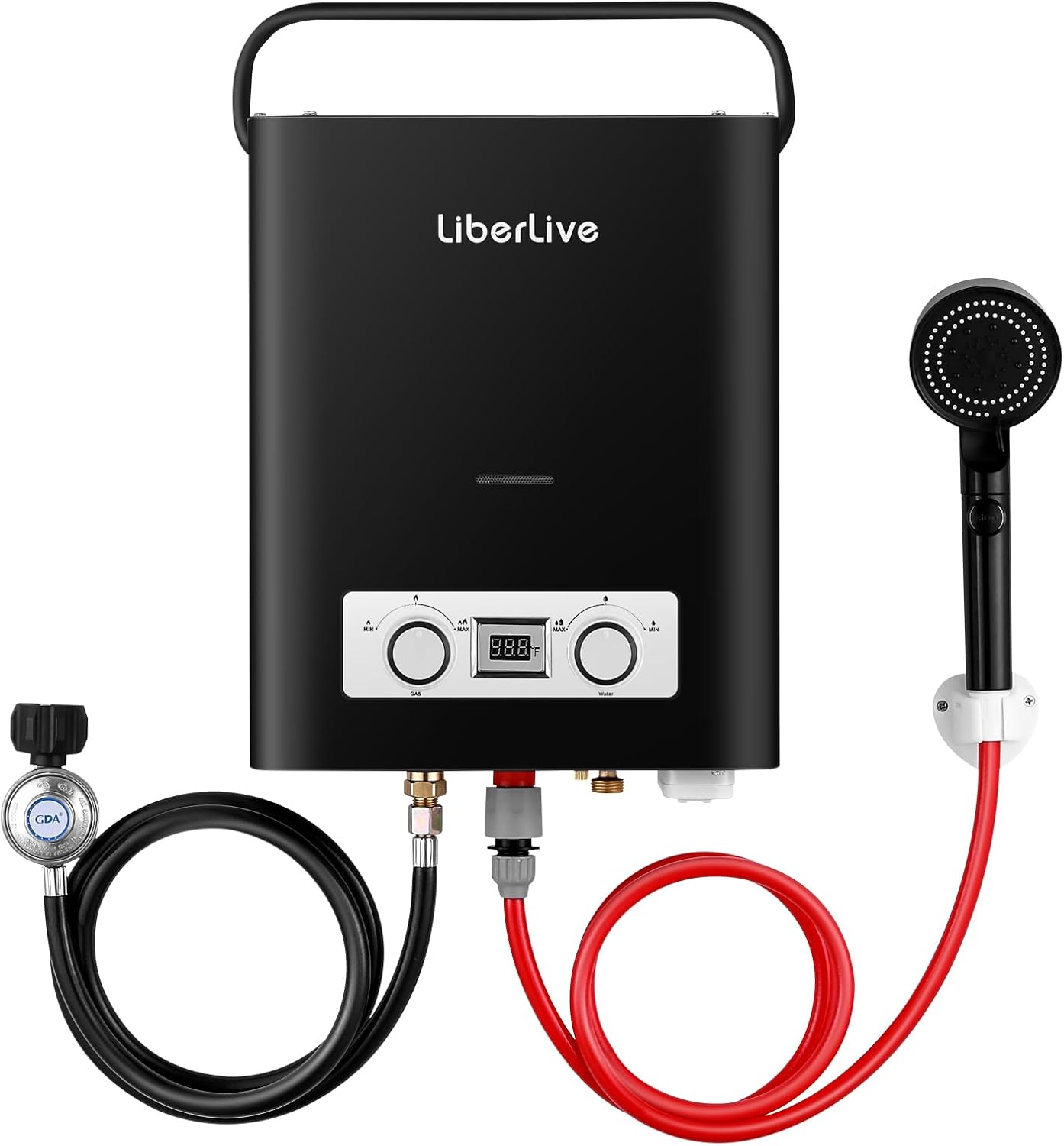 LiberLive 5L Propane Tankless Water Heater - Outdoor Portable