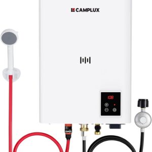 Camplux F10 Ultra Propane Water Heater, 2.64 GPM