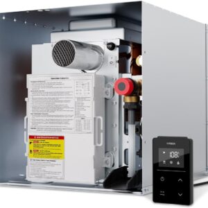 ORBEK RV Tankless Water Heater, 60K BTU, 12V Propane On-Demand