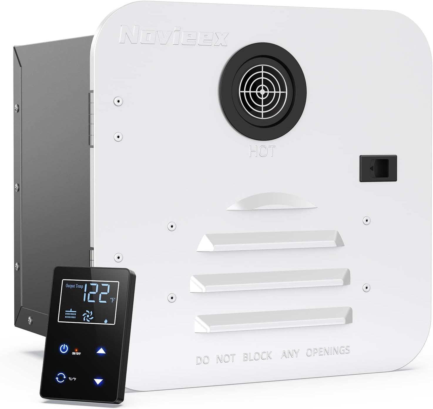60K BTU RV Tankless Water Heater, 12V Propane