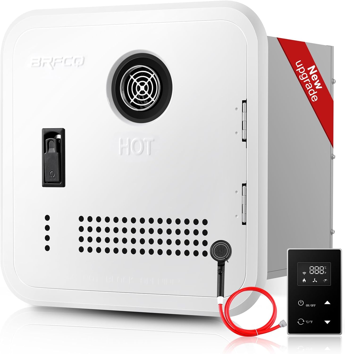 RV Tankless Water Heater 65K BTU High Altitude DC 12V Propane