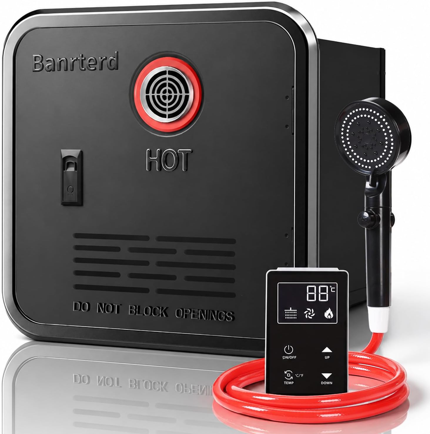 RV Tankless Water Heater 55K BTU - Banrterd
