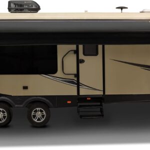 RecPro RV Manual Awning 20-Ft Black Frame Assembly