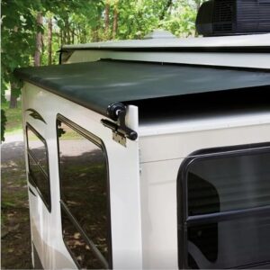 RV Slideout Topper Awning Fabric - 79" Black
