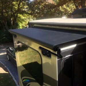 Suncode RV Slide Topper Awning Kit Black 13'1"