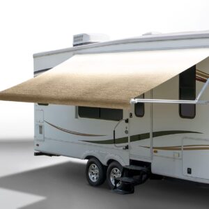 RecPro 17' RV Awning Fabric Replacement - Tan