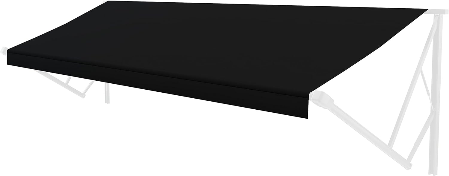 Solera Heavy-Duty RV Awning Fabric 20' Black
