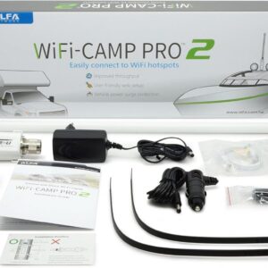 ALFA WiFi CampPro 2 Range Extender for RV & Boat