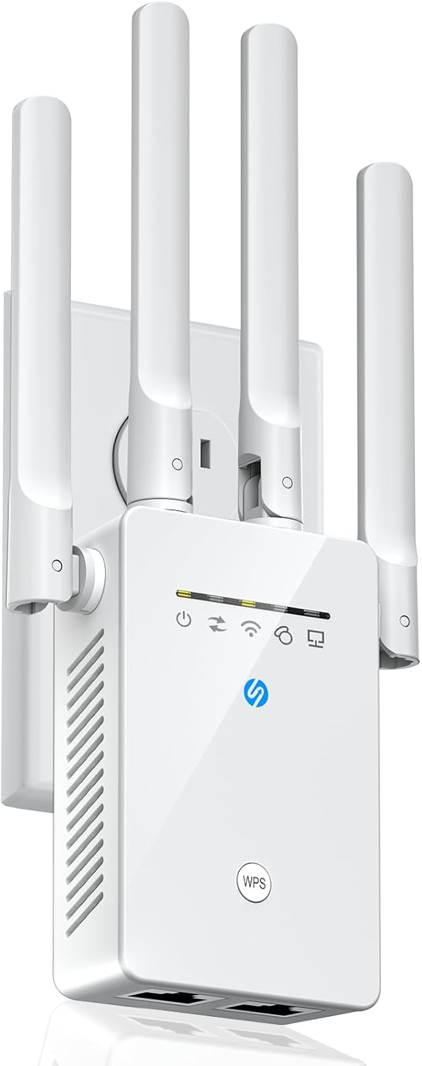 WiFi Extender 2026 – 14770 Sq. Ft Coverage & 6X Faster Signal