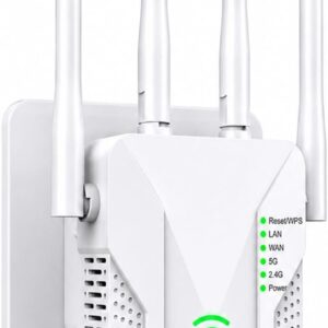 Luminstem WiFi Extender 1200Mbps Dual Band White