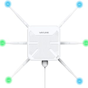 WAVLINK AX3000 Outdoor WiFi 6 Extender – Waterproof, Long-Range Repeater