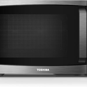 TOSHIBA 0.9 Cu Ft 900W Microwave, Stainless Steel