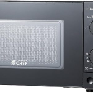 Commercial Chef 0.6 Cu. Ft. Countertop Microwave, 700W, Black