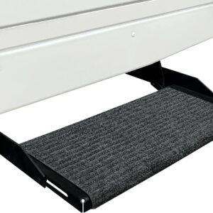 Prest-O-Fit RV Step Rug, Black Granite, 23"x19"