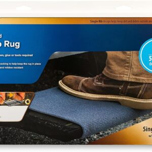 Camco Premium RV Step Rug - Black (22" x 23")