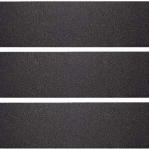 3-Pack 6" x 24" Non-Slip Stair Treads - Black