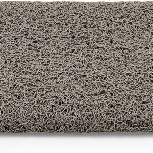 Camco 42964 Gray RV Step Rug, 17.5"x18"