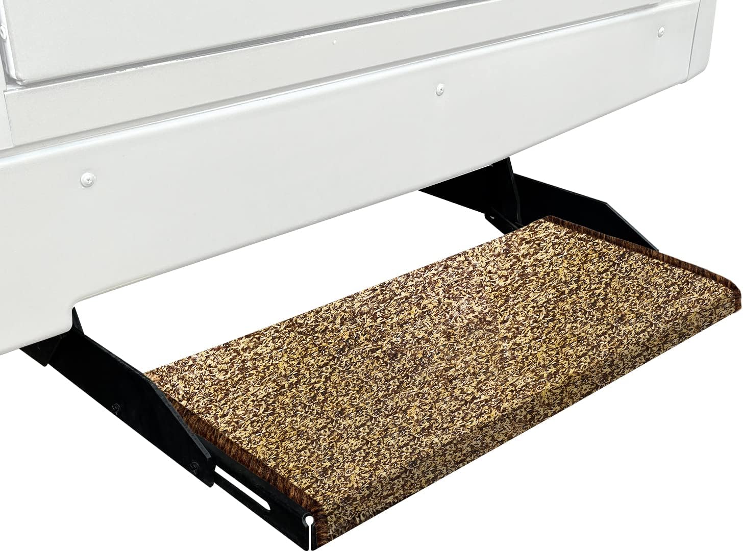 Prest-O-Fit RV Step Rug - Brown, 23" Wide