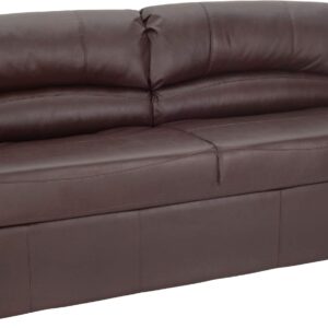 RecPro Charles RV Sofa 72" Mahogany Sleeper