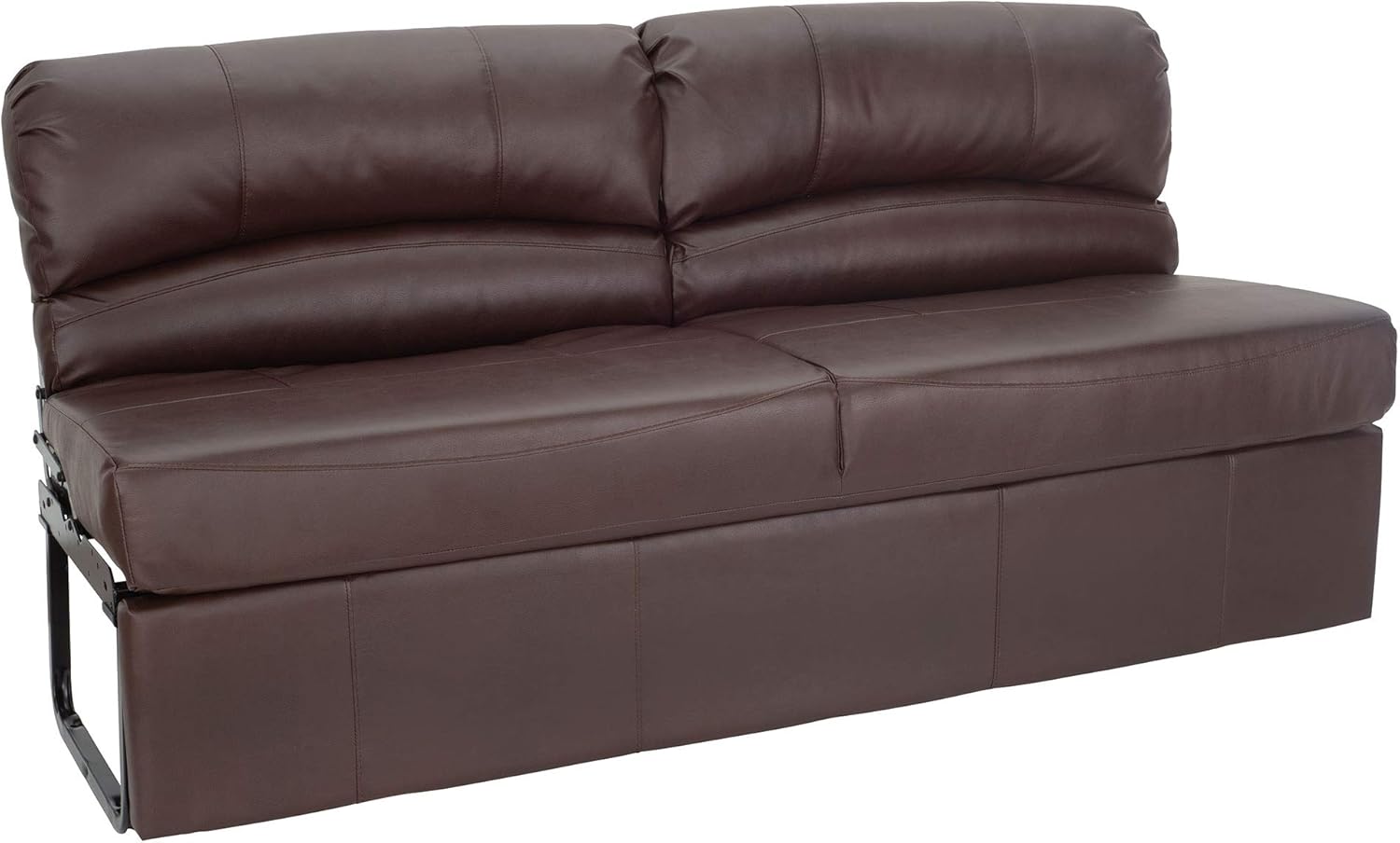 RecPro Charles RV Sofa 72" Mahogany Sleeper