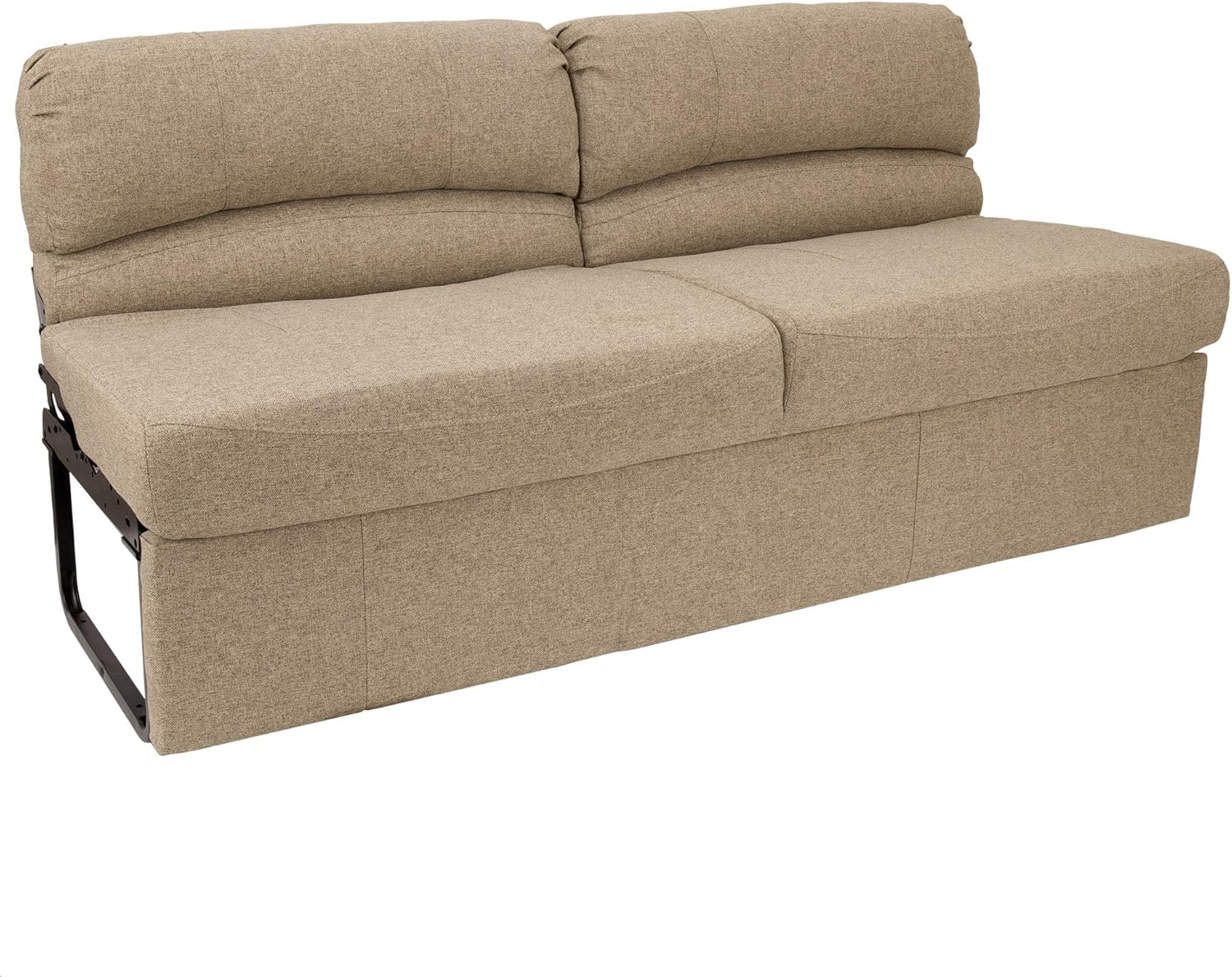 RecPro Charles RV 62" Jackknife Sleeper Sofa (Oatmeal)