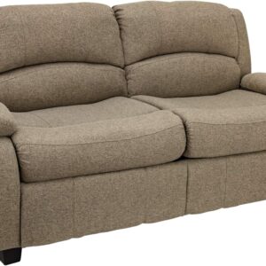 RecPro 65" RV Hide-A-Bed Loveseat - Oatmeal