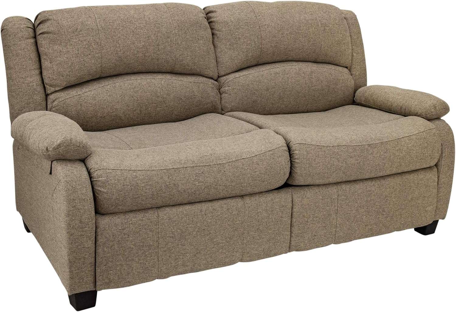 RecPro 65" RV Hide-A-Bed Loveseat - Oatmeal
