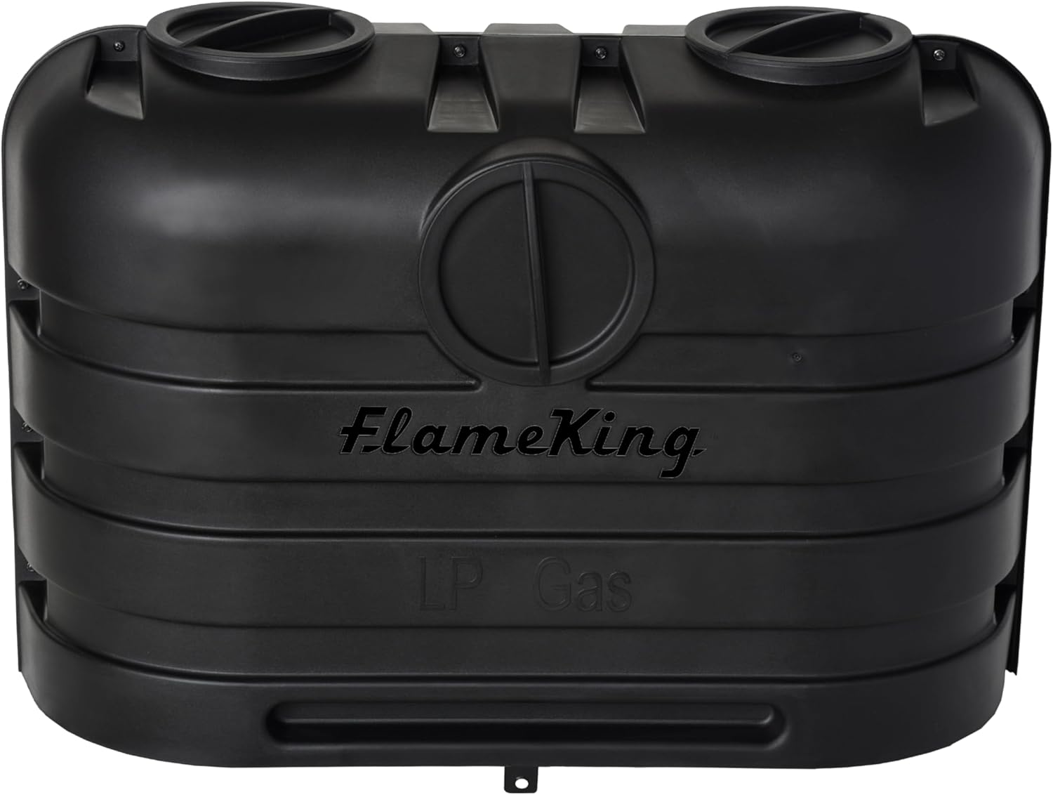 Flame King Dual 20LB Propane Tank Cover - Black