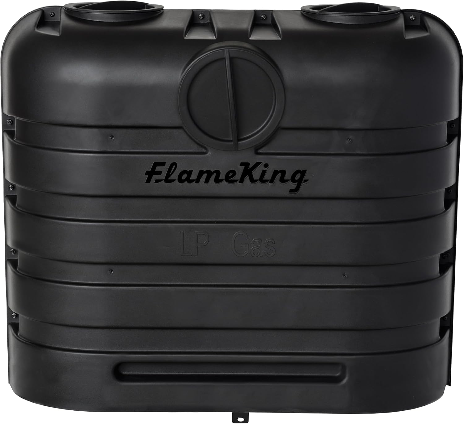 Flame King Dual 30LB Propane Tank Cover – Heavy-Duty Black