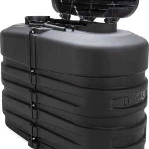 Camco RV Dual Propane Tank Cover - 20lb Tank Protection