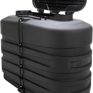 Camco 50502 Black RV Propane Tank Cover - 20 lb Tanks