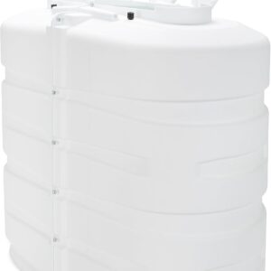 Camco Dual Propane Tank Cover for RV - White