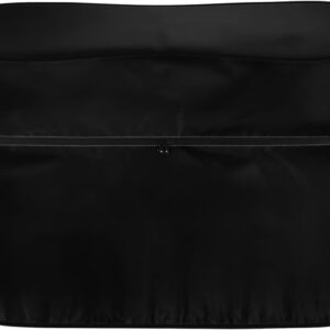 Black Dual 30lb RV Propane Tank Cover - Heavy Duty & Waterproof