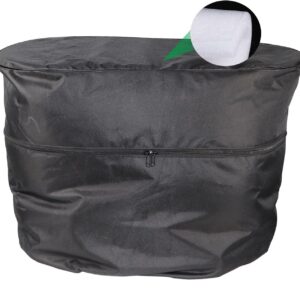 Double 30lb RV Propane Tank Cover - Upgraded Protection