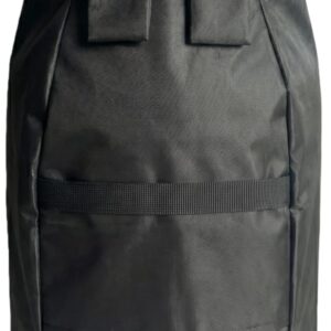 Black RV Propane Tank Cover (20 lbs) - Waterproof & Rust-Proof