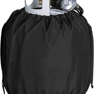 20 lb Propane Tank Cover, Waterproof, Black