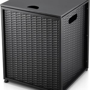 20 lb Propane Tank Side Table Cover - Dual Use Storage