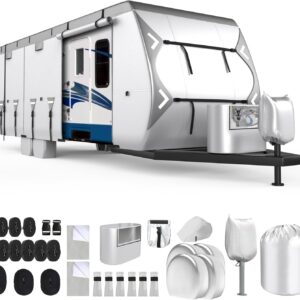 Mofeez 420D Travel Trailer Cover 30-33ft - RV Camper Cover