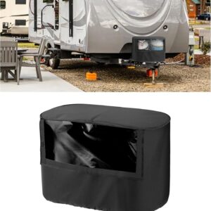 JOJOCY RV Propane Tank Cover - Dual Tank, 30LB