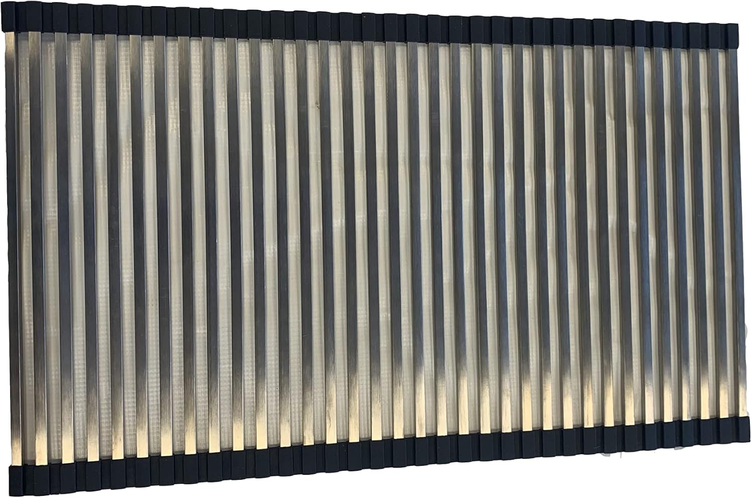 Elk Mountain RV Sink Cover 22.5" x 13.5" Roll-Up Stainless Steel