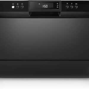 Countertop Dishwasher, 6 Settings, 8 Programs, Portable
