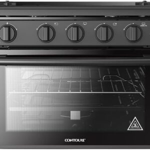 CONTOURE RapidCook 17" RV Gas Range - 3 Burner Propane Stove