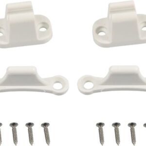2-Pc RV Door Holder Retainer Kit - Suction Door Stop