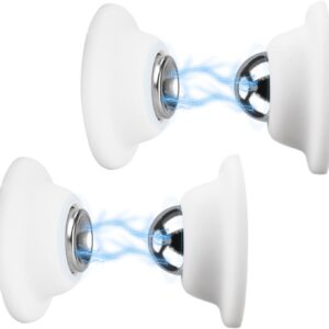 RVGUARD Magnetic Door Catch – White, 2 Pack