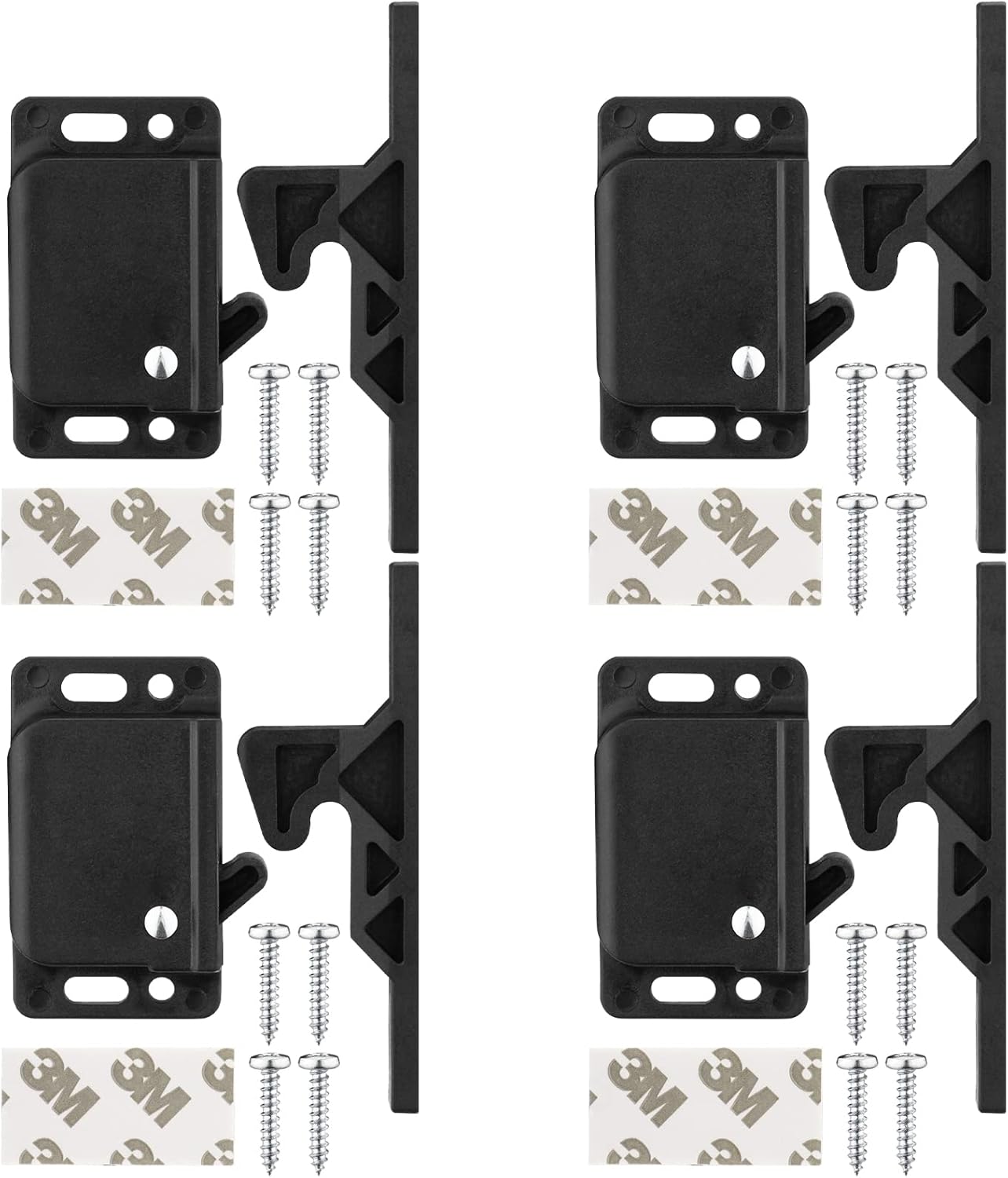 RV Drawer Latches, 4-Pack Cabinet Door Replacements