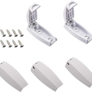 RVGUARD Door Holder - 5 Pack White RV Door Stop
