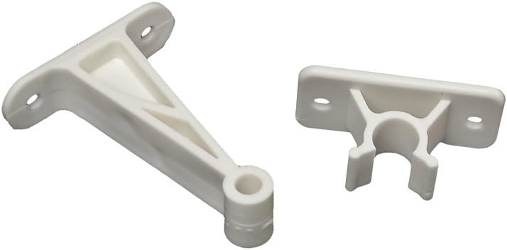 RV Designer E241 White Door Holder (3")