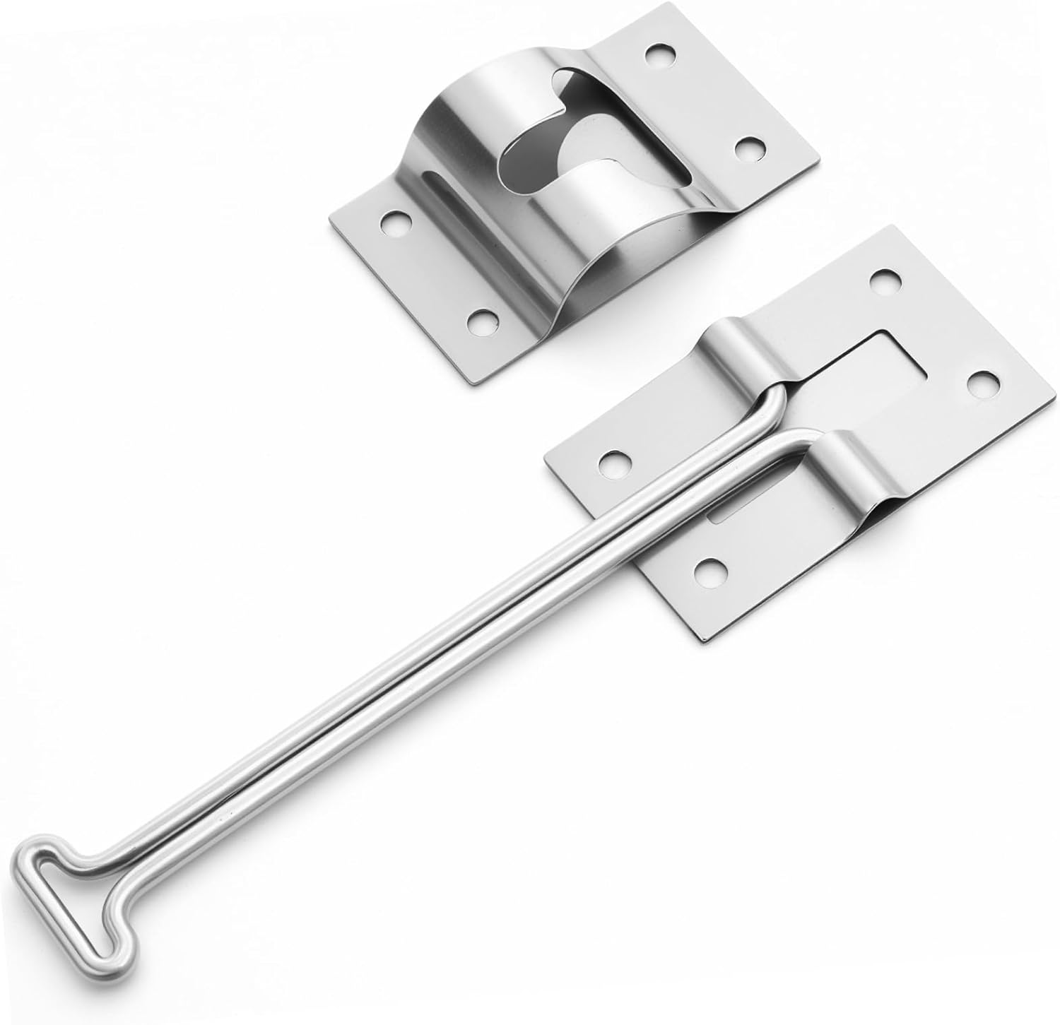 304 Stainless Steel RV Door Holder - 6in T-Style Catch